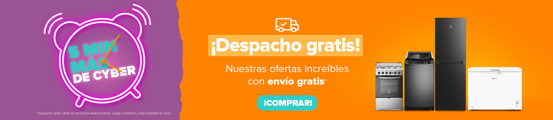 Despacho gratis cyber Mademsa