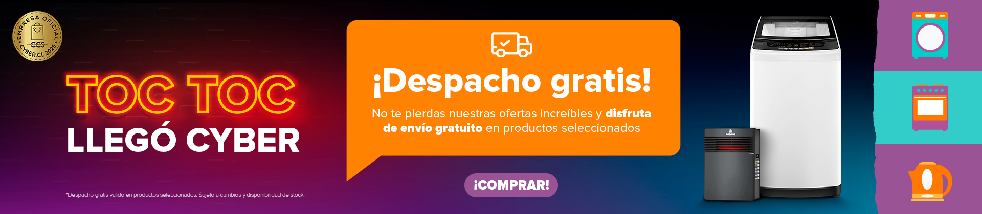 DEPACHO GRATIS en el Cyber Mademsa